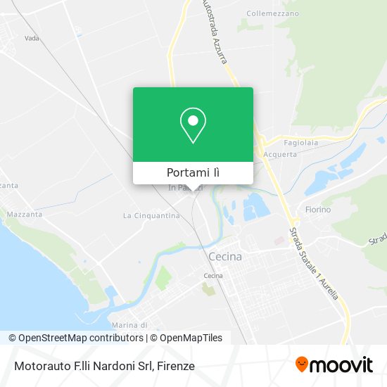 Mappa Motorauto F.lli Nardoni Srl