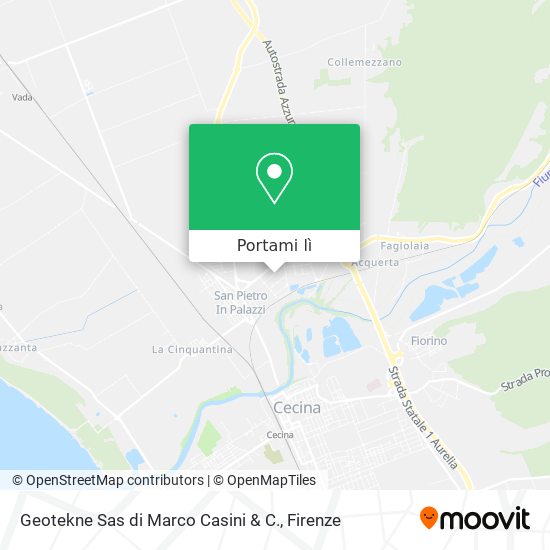 Mappa Geotekne Sas di Marco Casini & C.