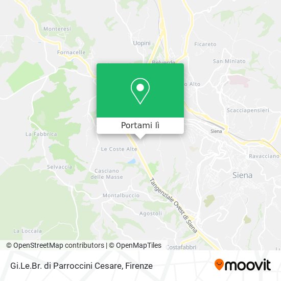 Mappa Gi.Le.Br. di Parroccini Cesare