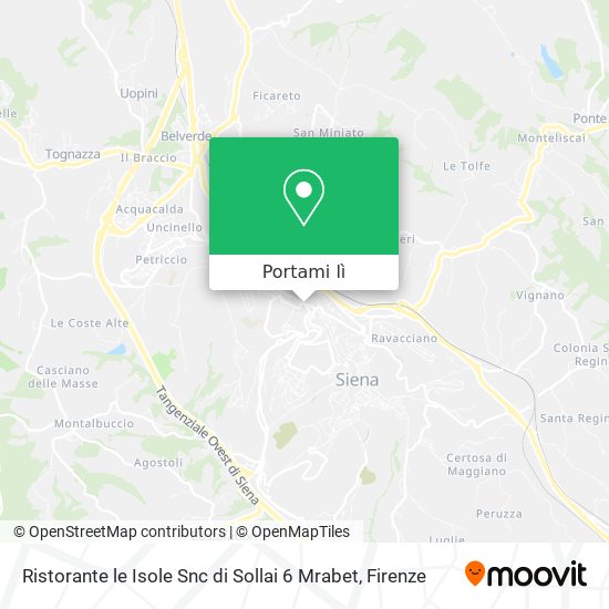 Mappa Ristorante le Isole Snc di Sollai 6 Mrabet