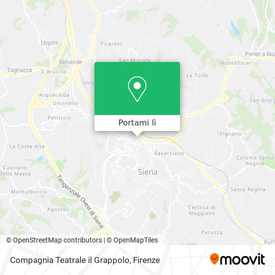 Mappa Compagnia Teatrale il Grappolo