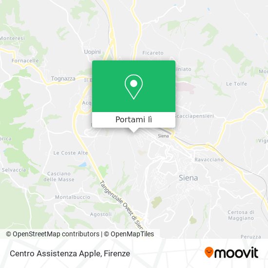 Mappa Centro Assistenza Apple