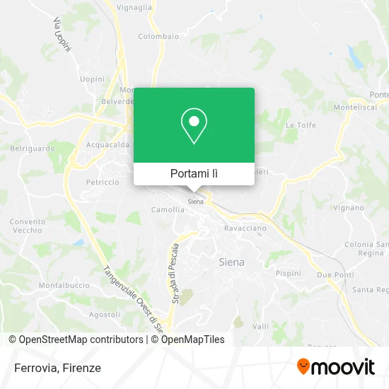 Mappa Ferrovia