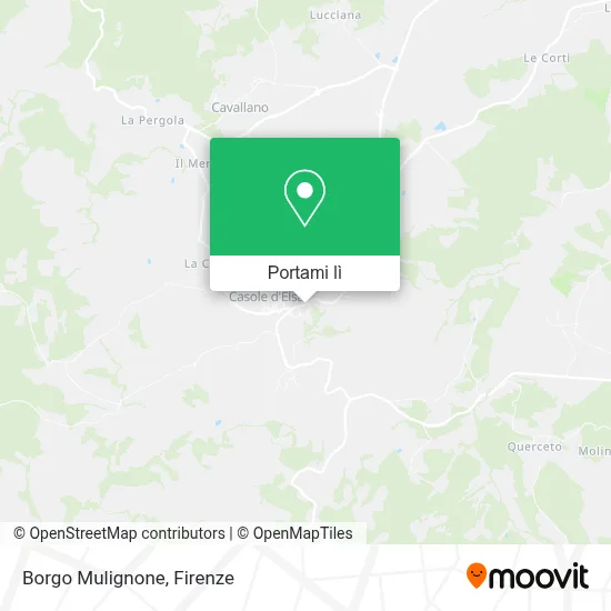 Mappa Borgo Mulignone