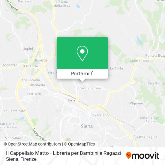 Mappa Il Cappellaio Matto - Libreria per Bambini e Ragazzi Siena