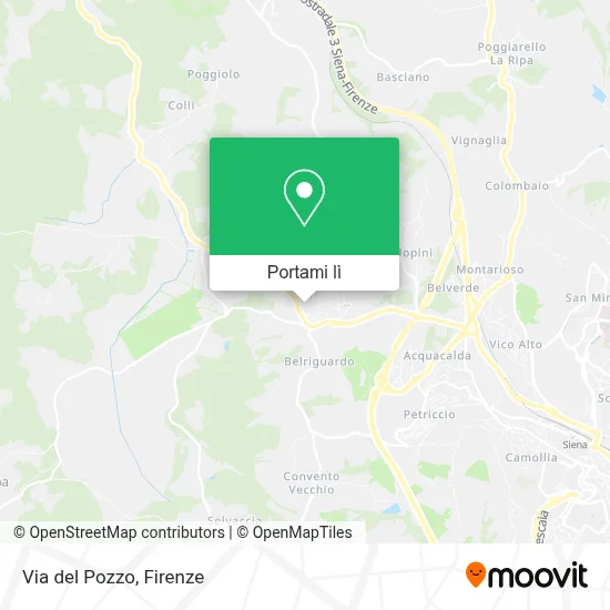 Mappa Via del Pozzo