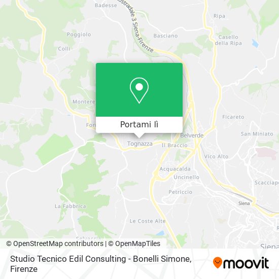 Mappa Studio Tecnico Edil Consulting - Bonelli Simone