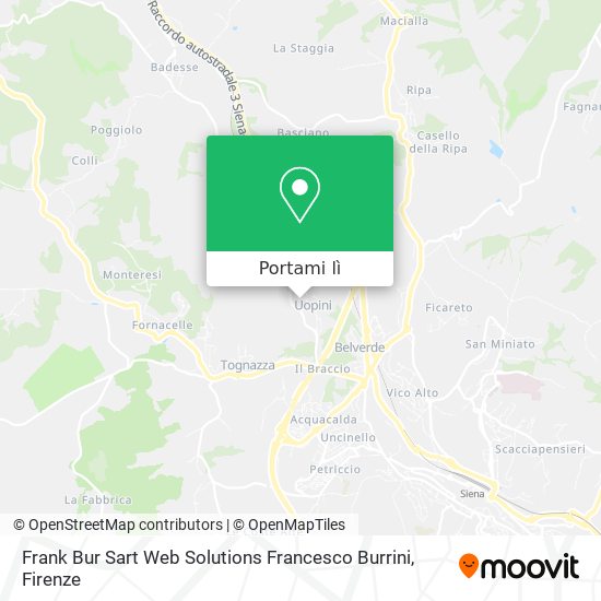 Mappa Frank Bur Sart Web Solutions Francesco Burrini