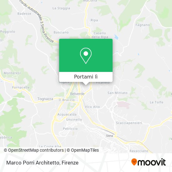 Mappa Marco Porri Architetto