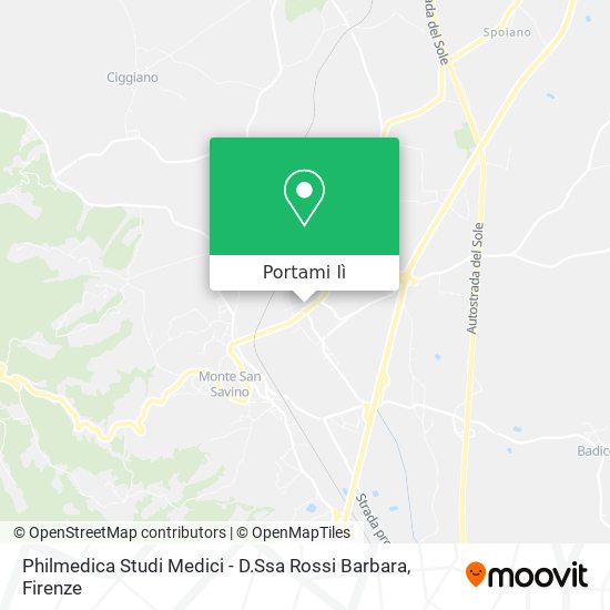 Mappa Philmedica Studi Medici - D.Ssa Rossi Barbara