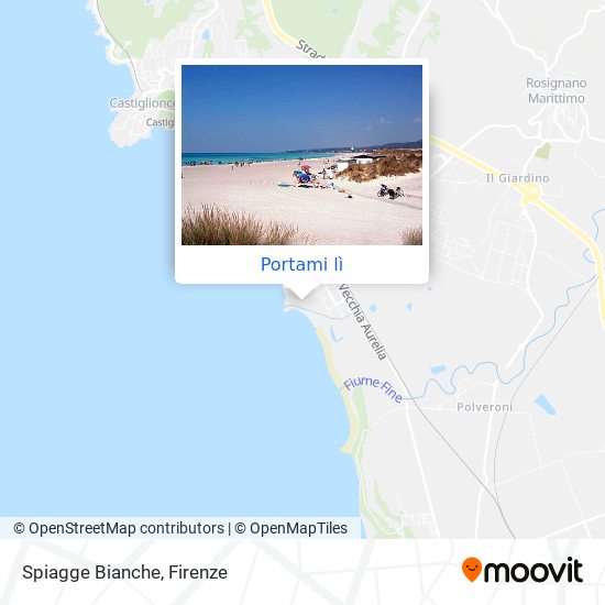 Mappa Spiagge Bianche