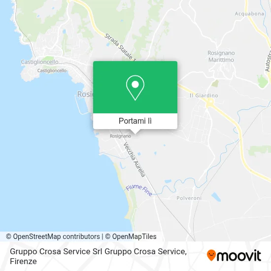 Mappa Gruppo Crosa Service Srl Gruppo Crosa Service