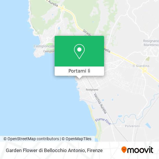 Mappa Garden Flower di Bellocchio Antonio