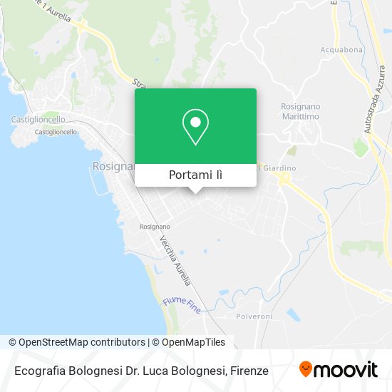 Mappa Ecografia Bolognesi Dr. Luca Bolognesi