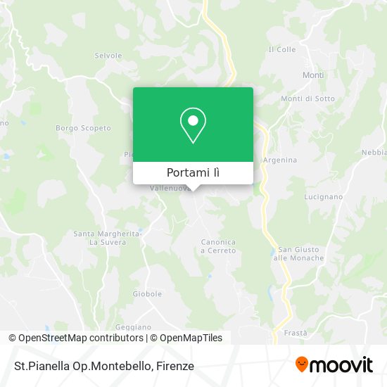 Mappa St.Pianella Op.Montebello