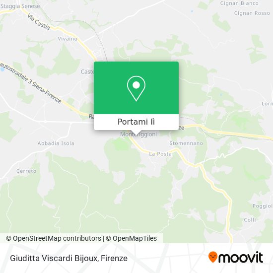 Mappa Giuditta Viscardi Bijoux