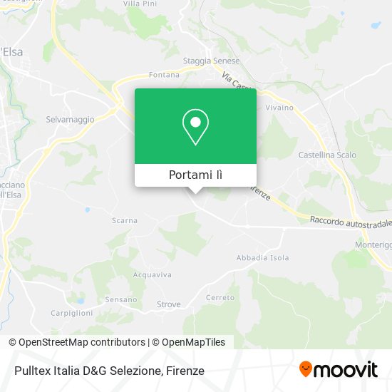 Mappa Pulltex Italia D&G Selezione