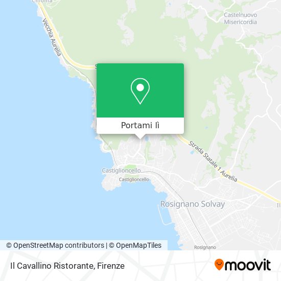 Mappa Il Cavallino Ristorante