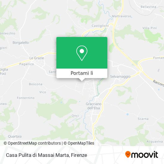 Mappa Casa Pulita di Massai Marta