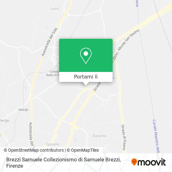 Mappa Brezzi Samuele Collezionismo di Samuele Brezzi