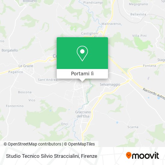 Mappa Studio Tecnico Silvio Straccialini