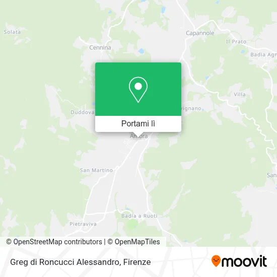 Mappa Greg di Roncucci Alessandro