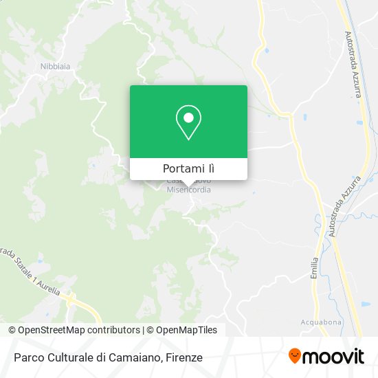 Mappa Parco Culturale di Camaiano