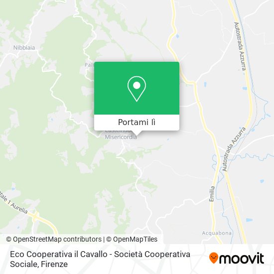 Mappa Eco Cooperativa il Cavallo - Società Cooperativa Sociale