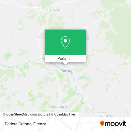Mappa Podere Cotone