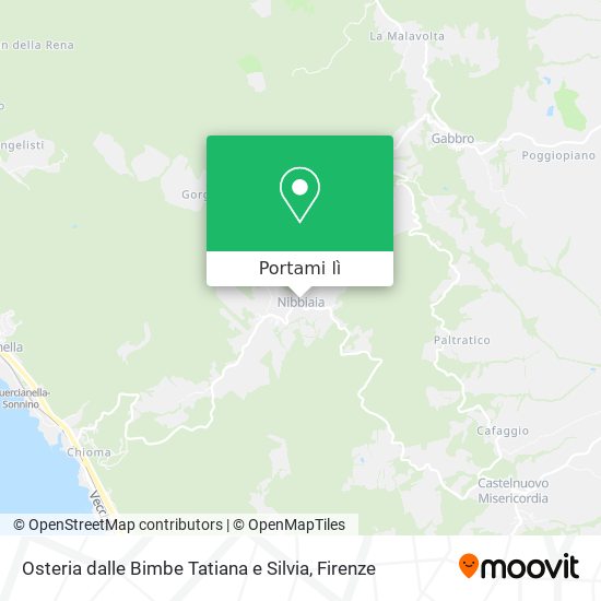 Mappa Osteria dalle Bimbe Tatiana e Silvia