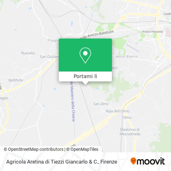 Mappa Agricola Aretina di Tiezzi Giancarlo & C.