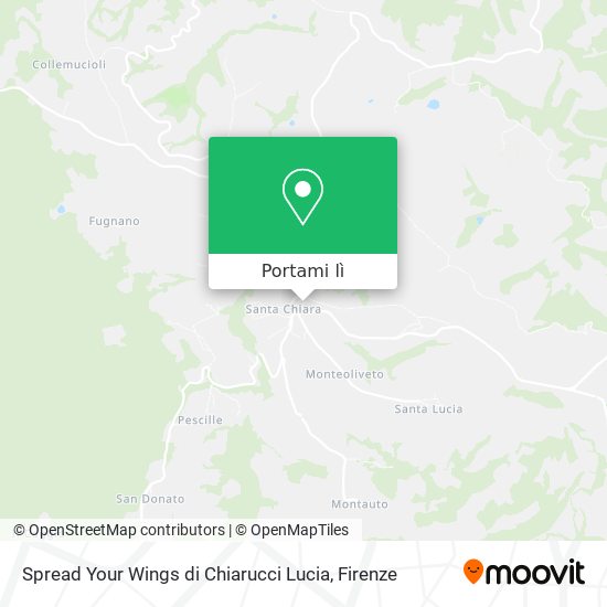 Mappa Spread Your Wings di Chiarucci Lucia