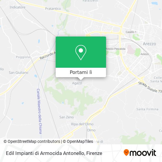 Mappa Edil Impianti di Armocida Antonello