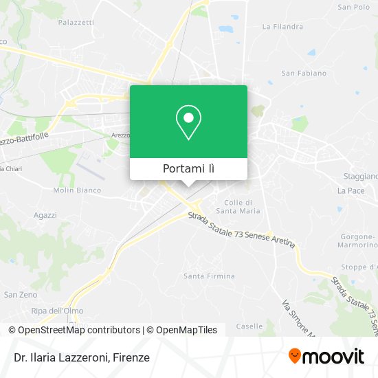 Mappa Dr. Ilaria Lazzeroni