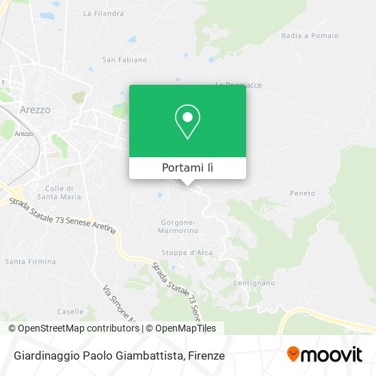 Mappa Giardinaggio Paolo Giambattista