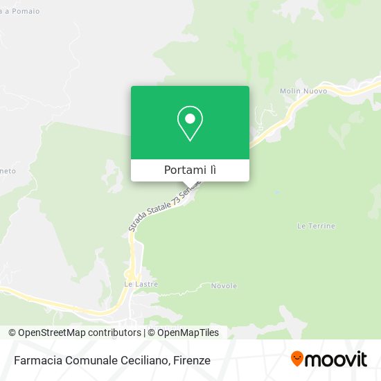 Mappa Farmacia Comunale Ceciliano