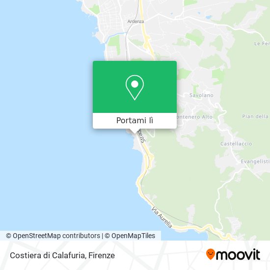 Mappa Costiera di Calafuria