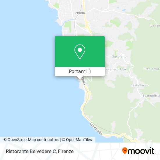 Mappa Ristorante Belvedere C