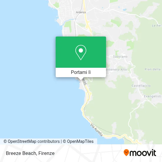 Mappa Breeze Beach