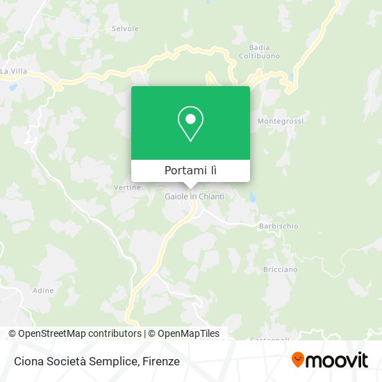 Mappa Ciona Società Semplice