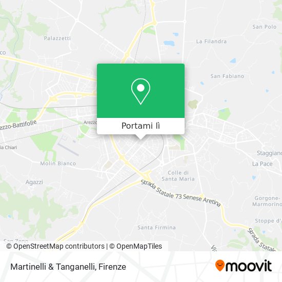 Mappa Martinelli & Tanganelli