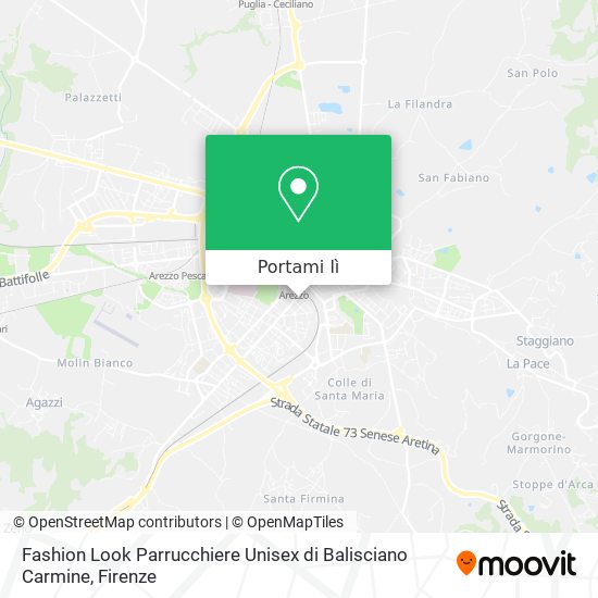 Mappa Fashion Look Parrucchiere Unisex di Balisciano Carmine