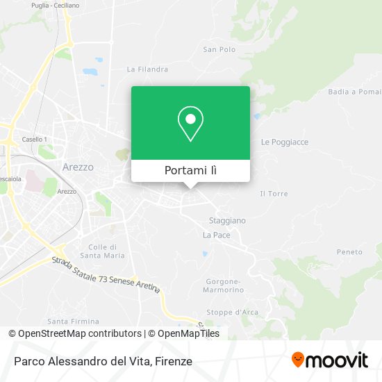 Mappa Parco Alessandro del Vita