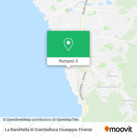 Mappa La Banditella di Giambelluca Giuseppe