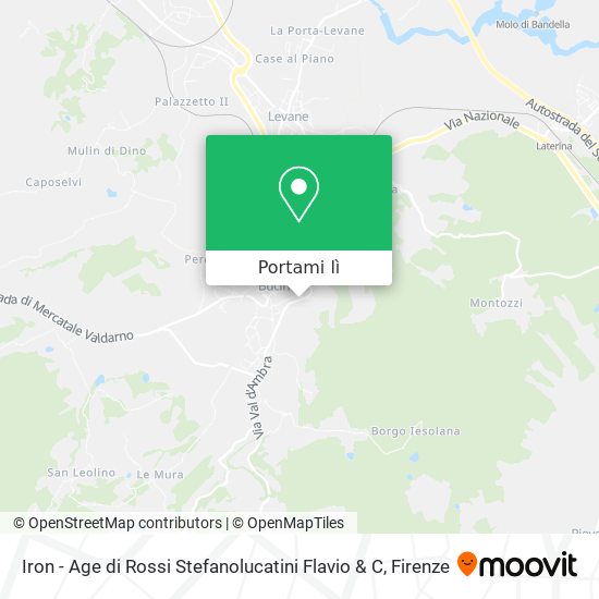 Mappa Iron - Age di Rossi Stefanolucatini Flavio & C