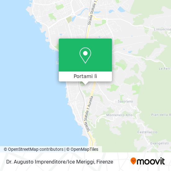Mappa Dr. Augusto Imprenditore / Ice Meriggi