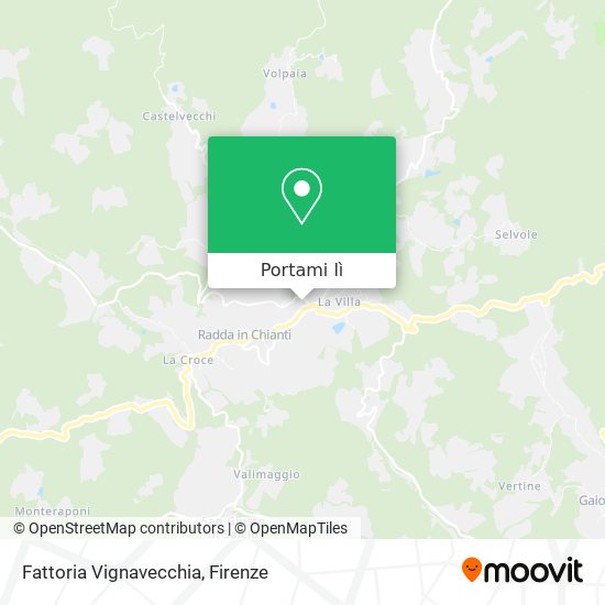 Mappa Fattoria Vignavecchia