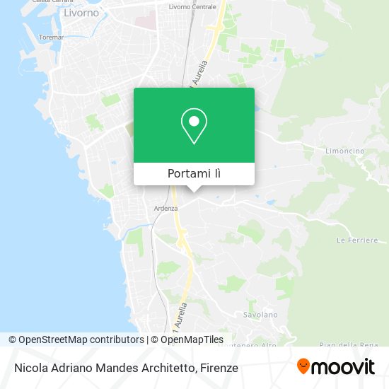 Mappa Nicola Adriano Mandes Architetto