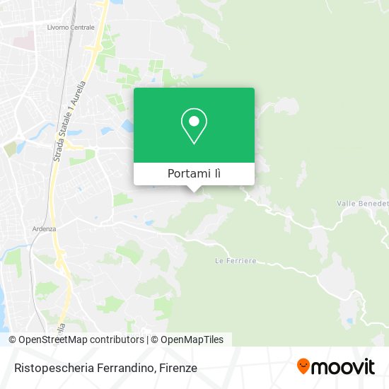 Mappa Ristopescheria Ferrandino