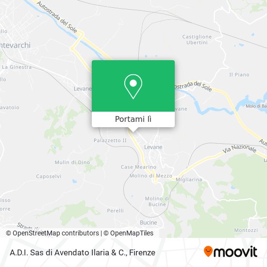 Mappa A.D.I. Sas di Avendato Ilaria & C.